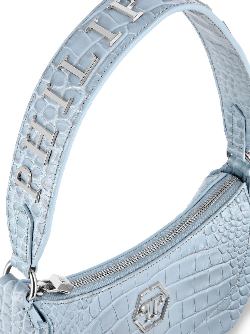 Croco-printed tote bag 4