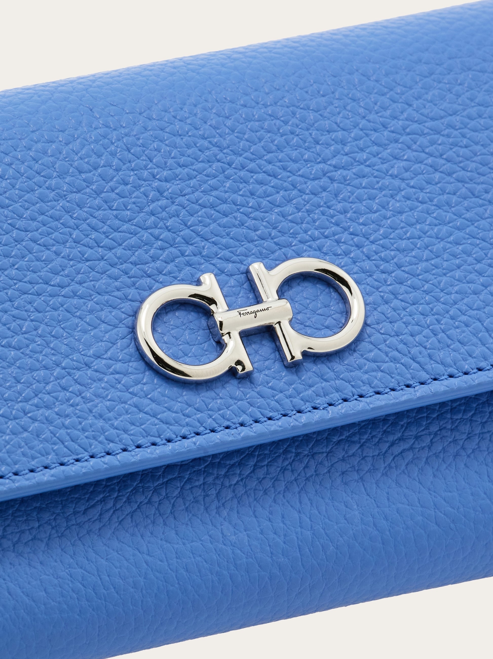 Gancini wallet with shoulder strap - 5
