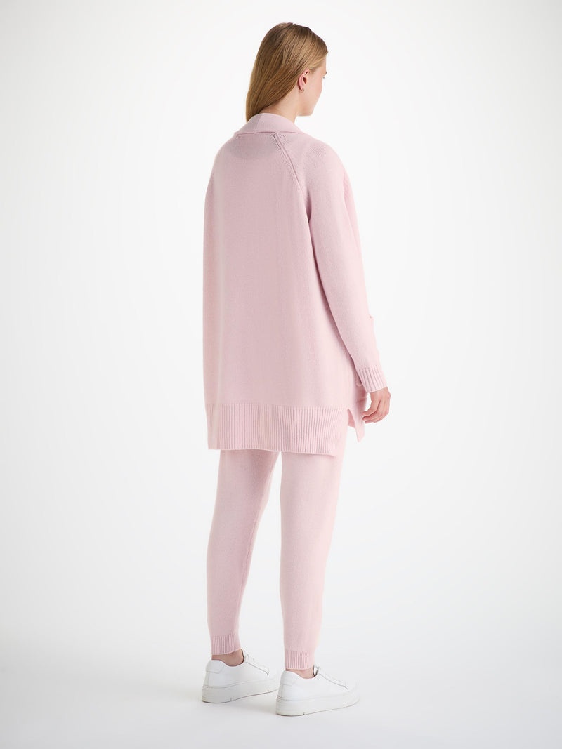 Women's Cardigan Nina Cashmere Ice Pink - 4