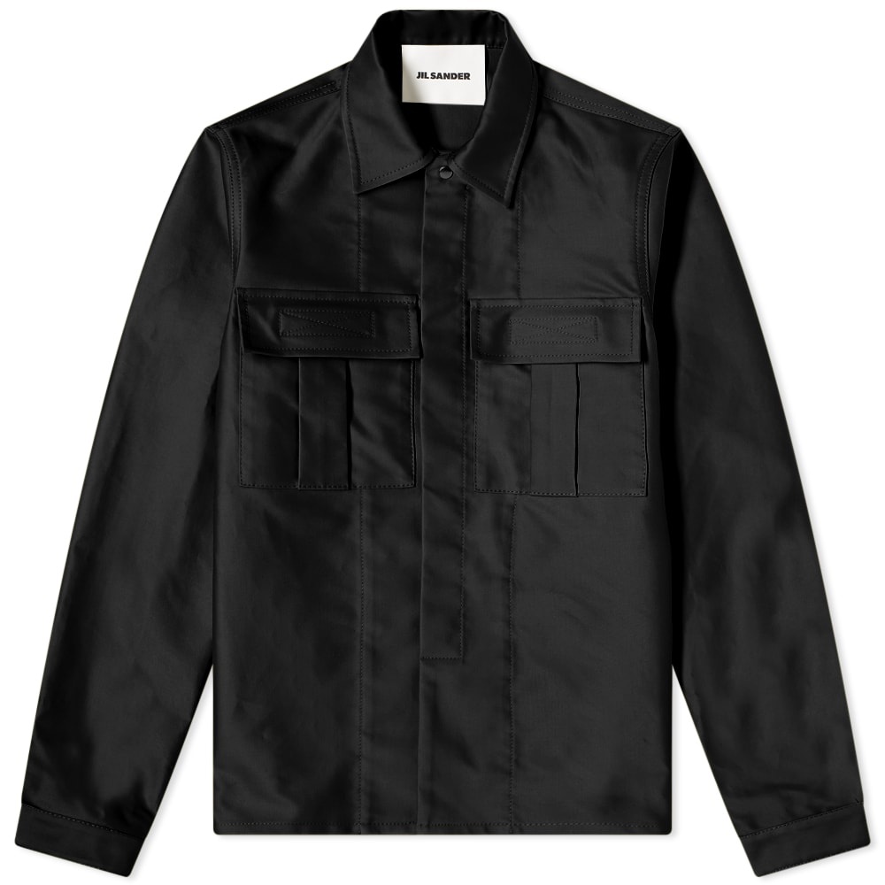 Jil Sander 2 Pocket Military Overshirt - 1