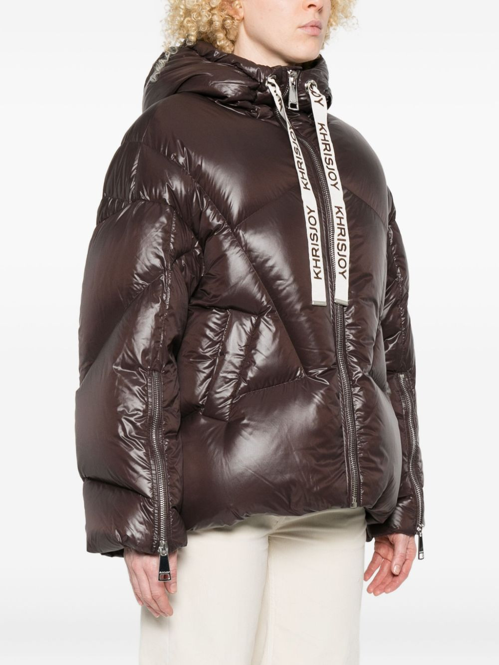 quilted hooded jacket - 3