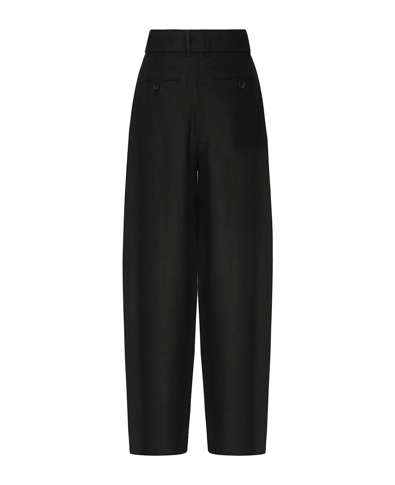 Wide Jane Linen Trousers - 3