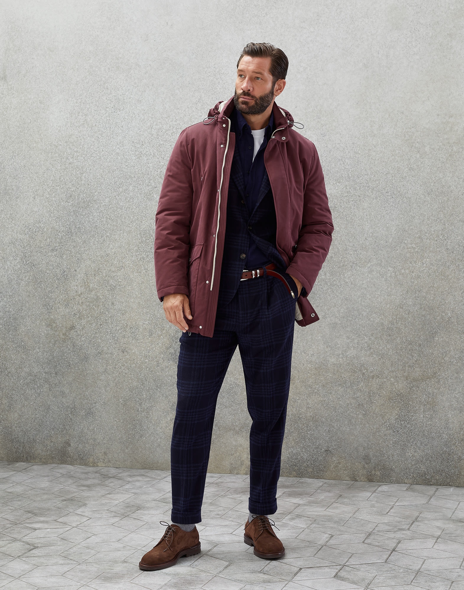 Water-resistant techno cotton parka with Thermore® padding and detachable hood - 5