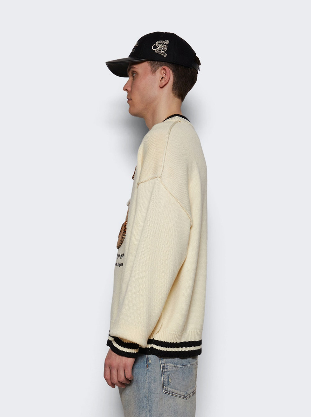 Bear In Mind Sweater Off White - 3