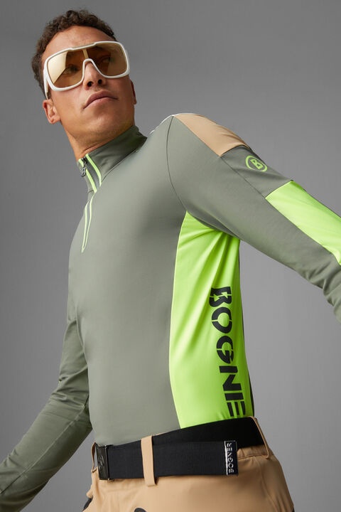 Mica First layer in Olive green/Neon yellow - 5