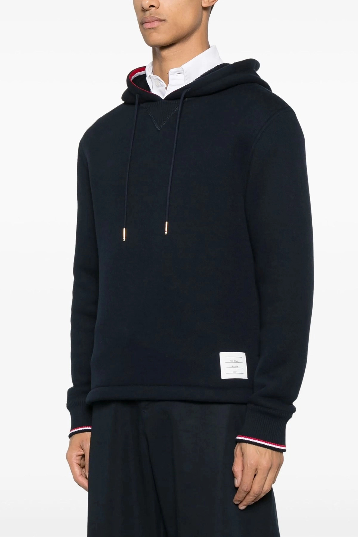 RWB tape hoodie - 2