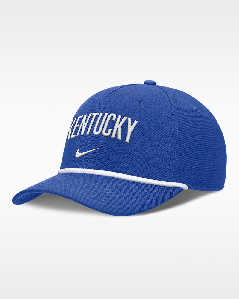 Kentucky Primetime Rise Campus Men's Nike College Adjustable Hat 1