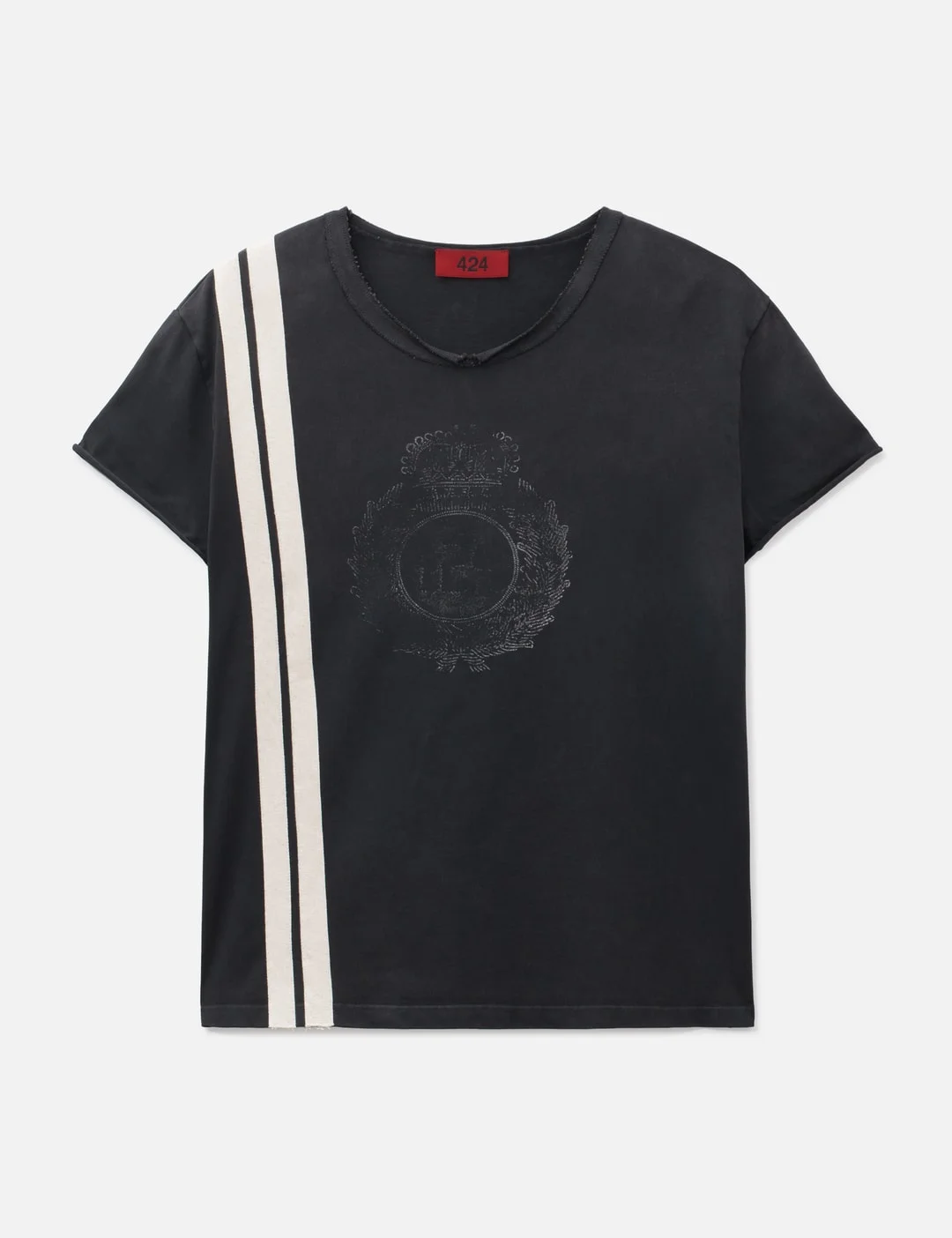 CREST CAPPED THERMAL T-SHIRT - 1