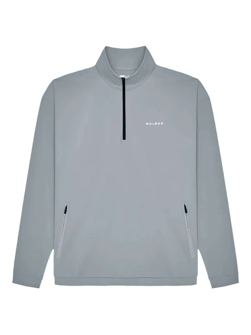 half-zip shell sweatshirt - 1