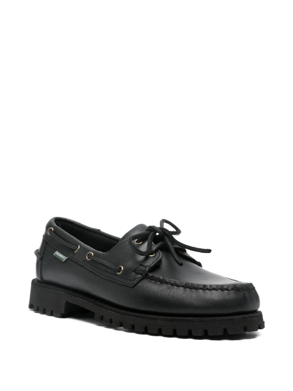 leather boat shoes - 2