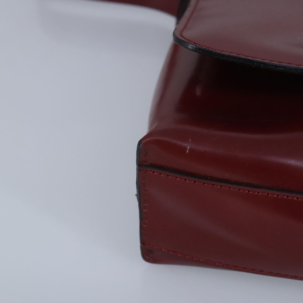 Burberry Shoulder Bag Leather Red - 9