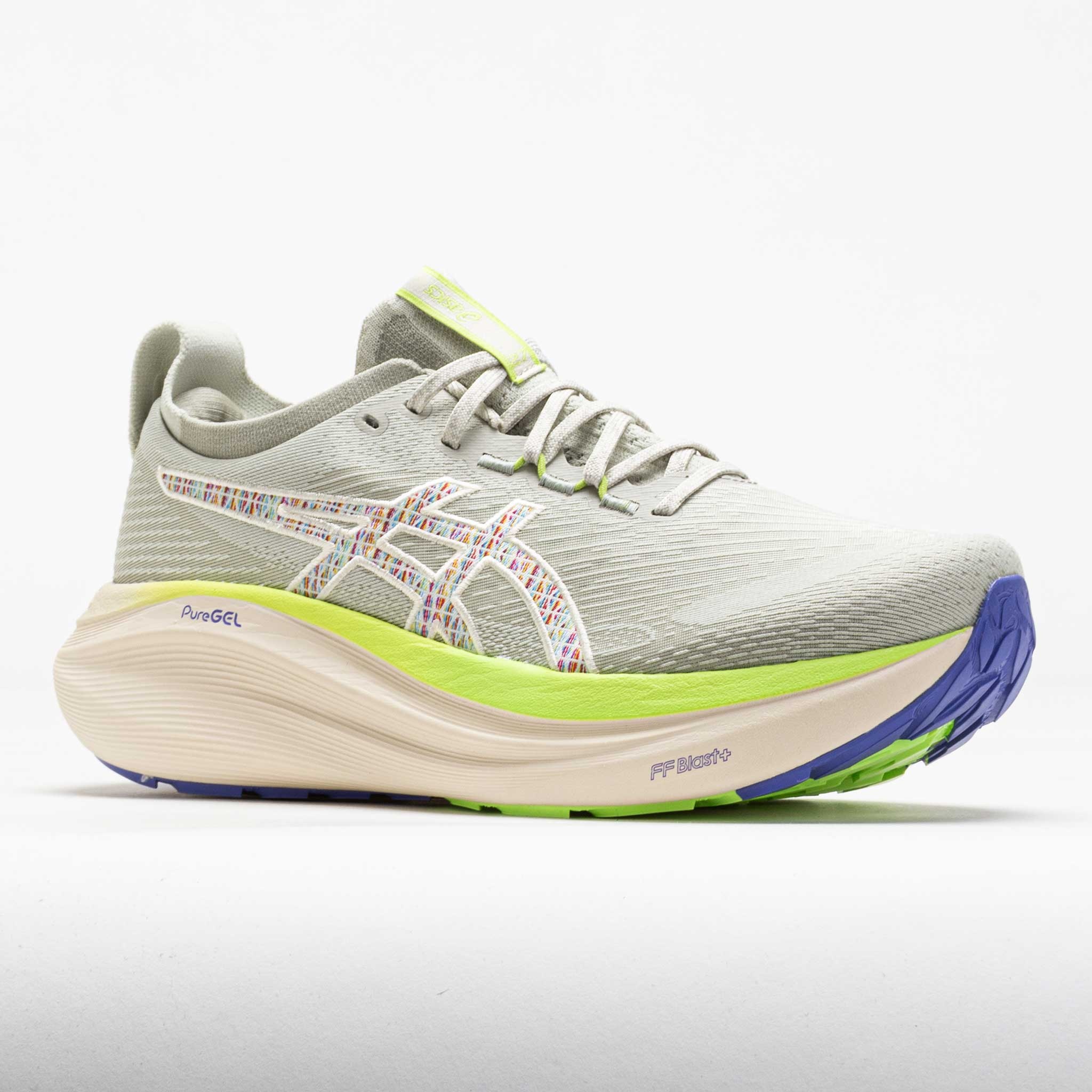 ASICS GEL-Nimbus 27 TR Men's Nature Bathing/Lime Green - 5