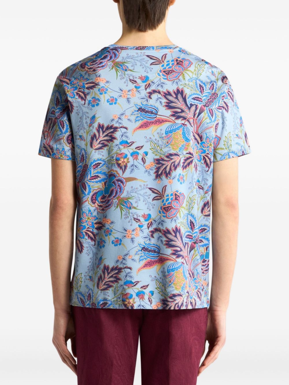 floral-print T-Shirt - 3