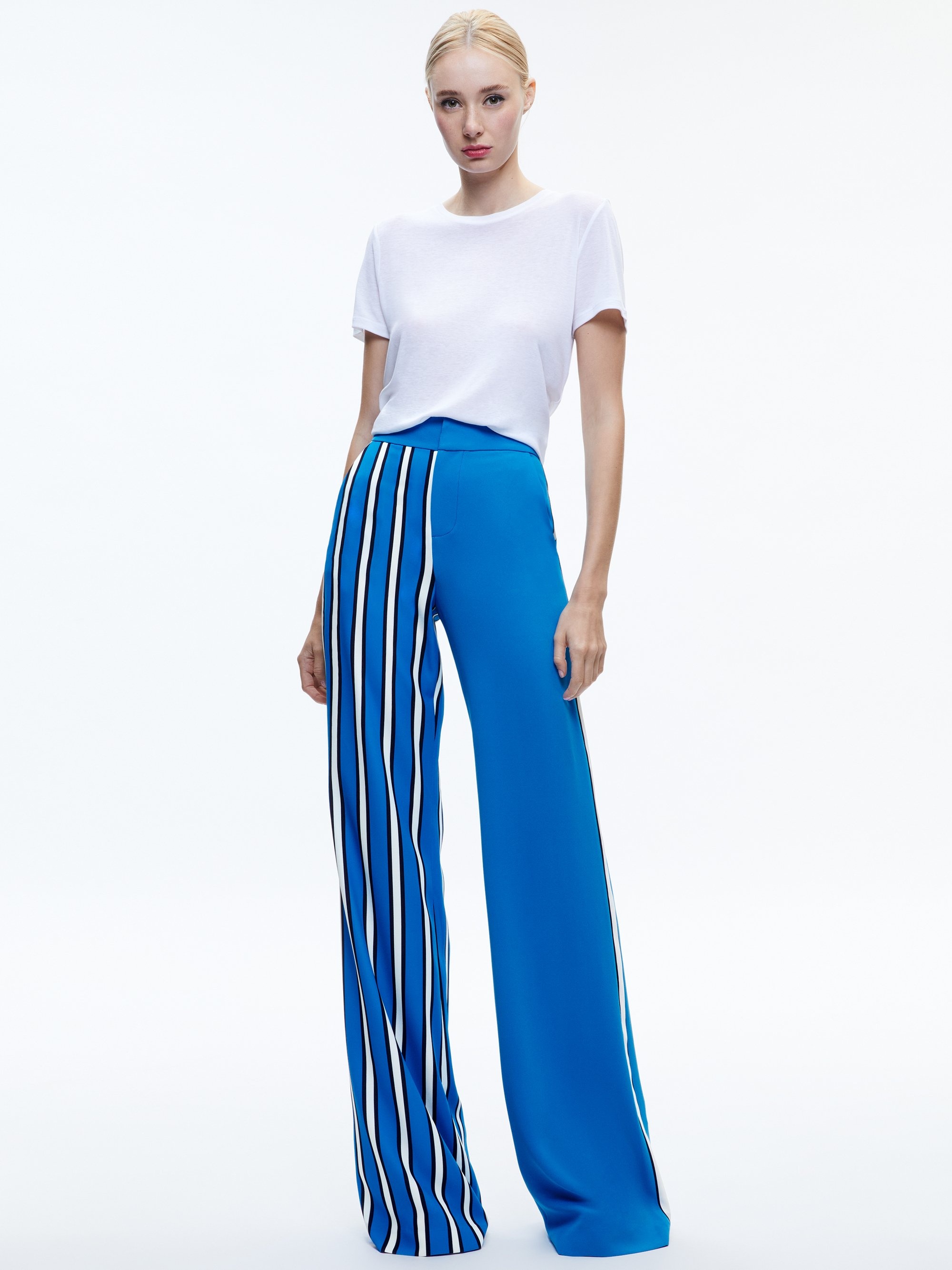 DYLAN HIGH RISE COLORBLOCK PANT - 3