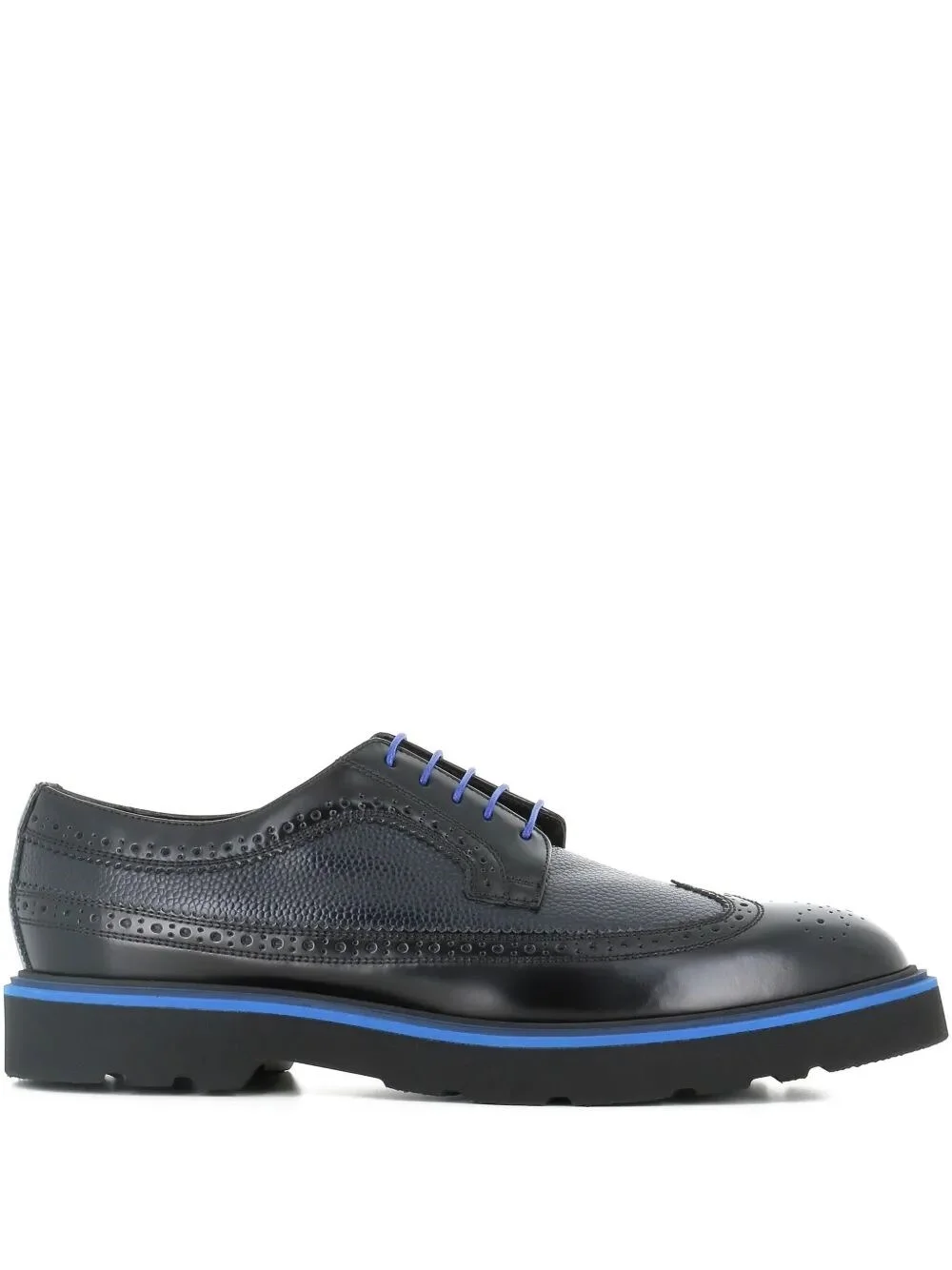 Mens Shoe "Count" Black Brush Off - 1