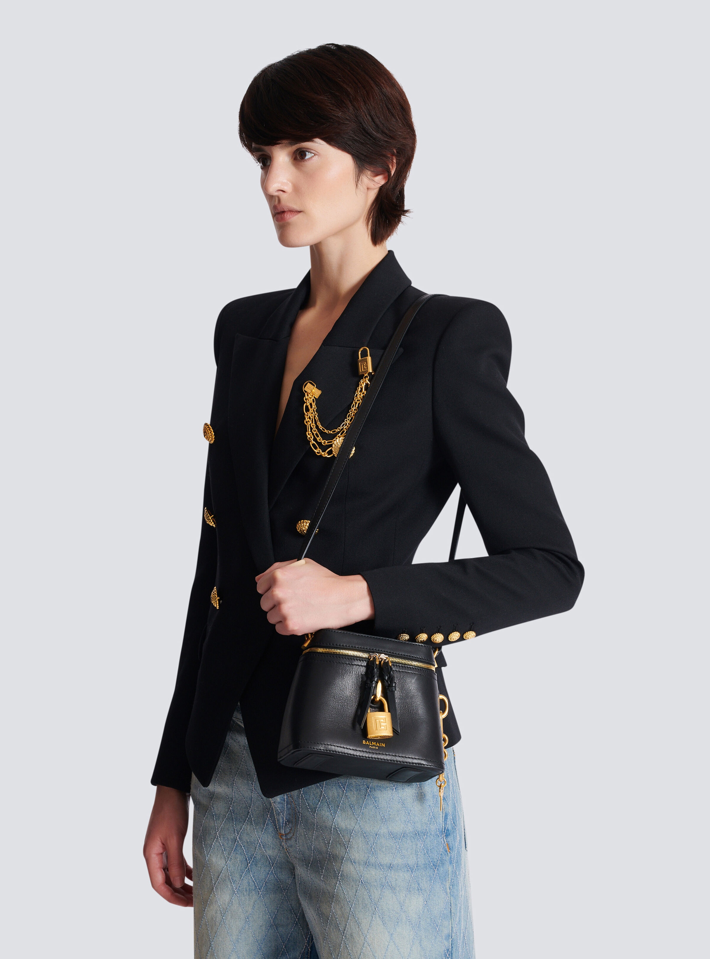Pulse Vanity calfskin leather bag - 8