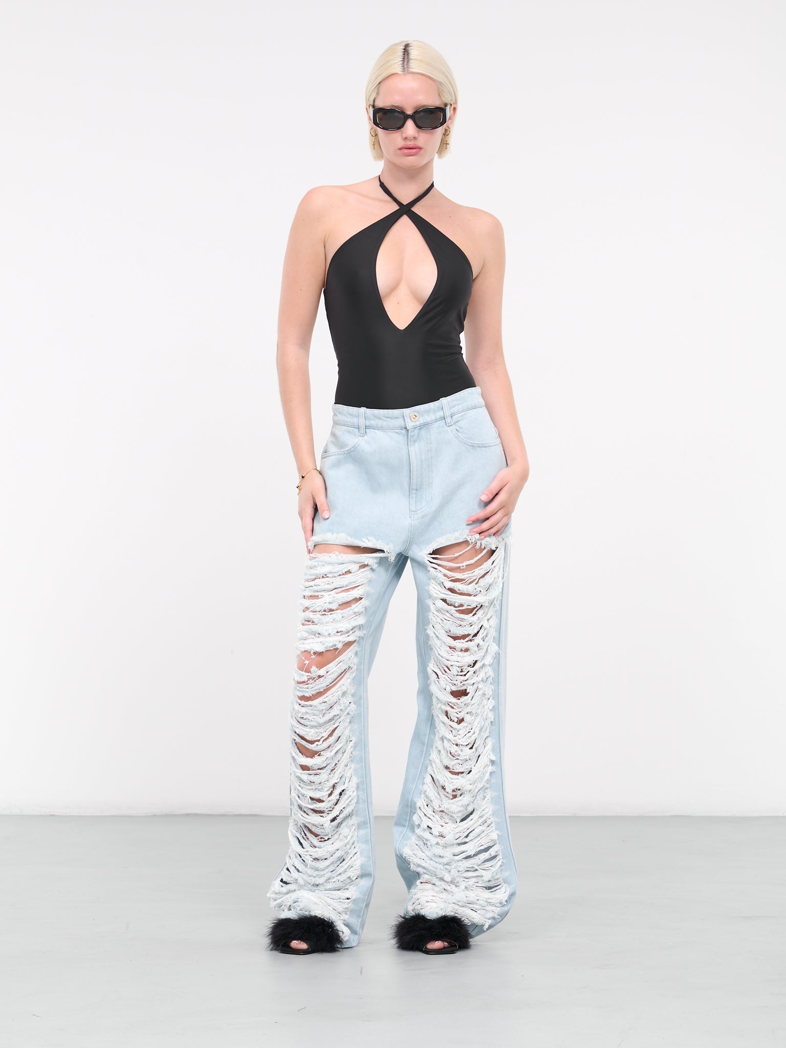 Cut-Out Bodysuit - 6