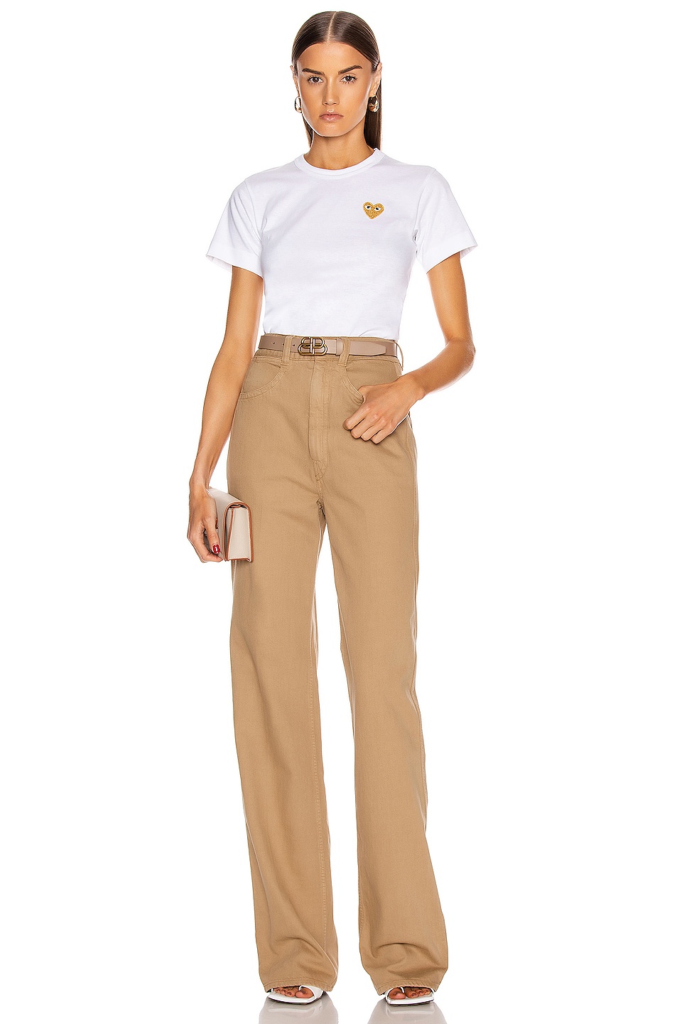 Gold Heart Emblem Tee - 4