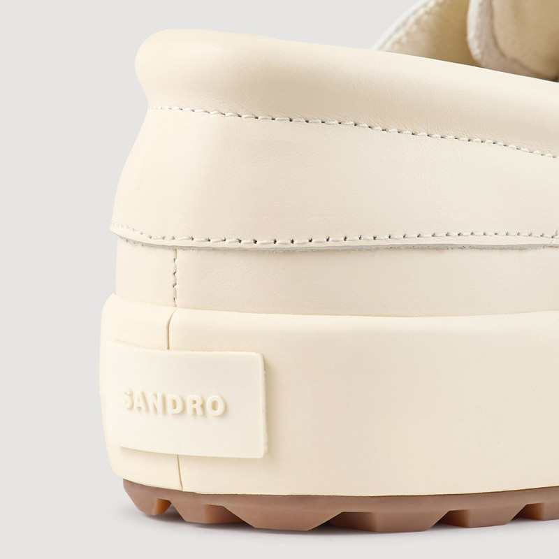 LEATHER BOAT SHOES 4