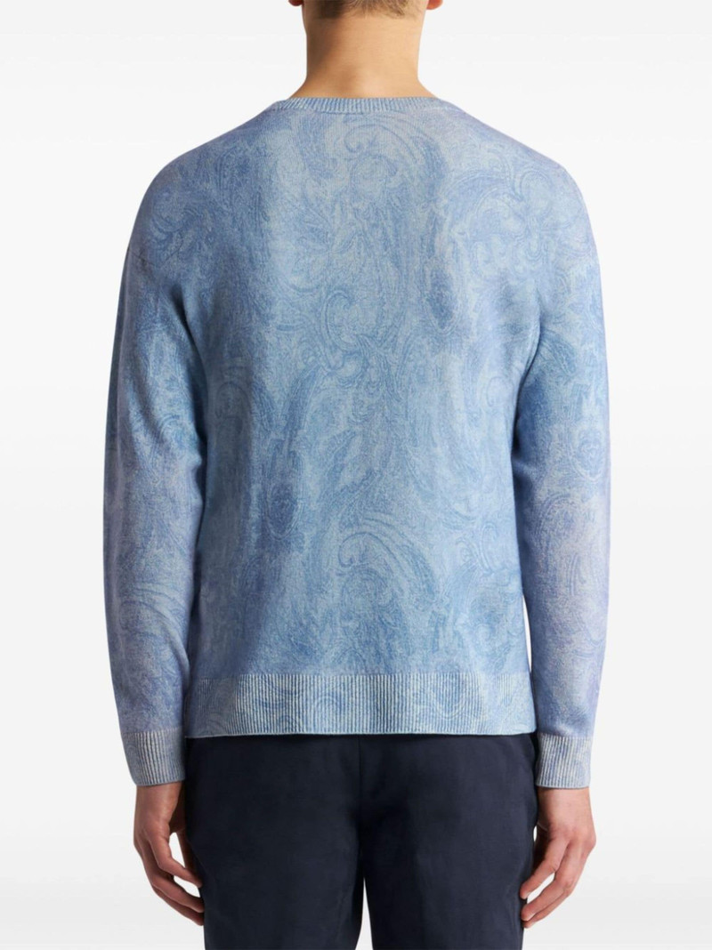 paisley intarsia-knit jumper 3