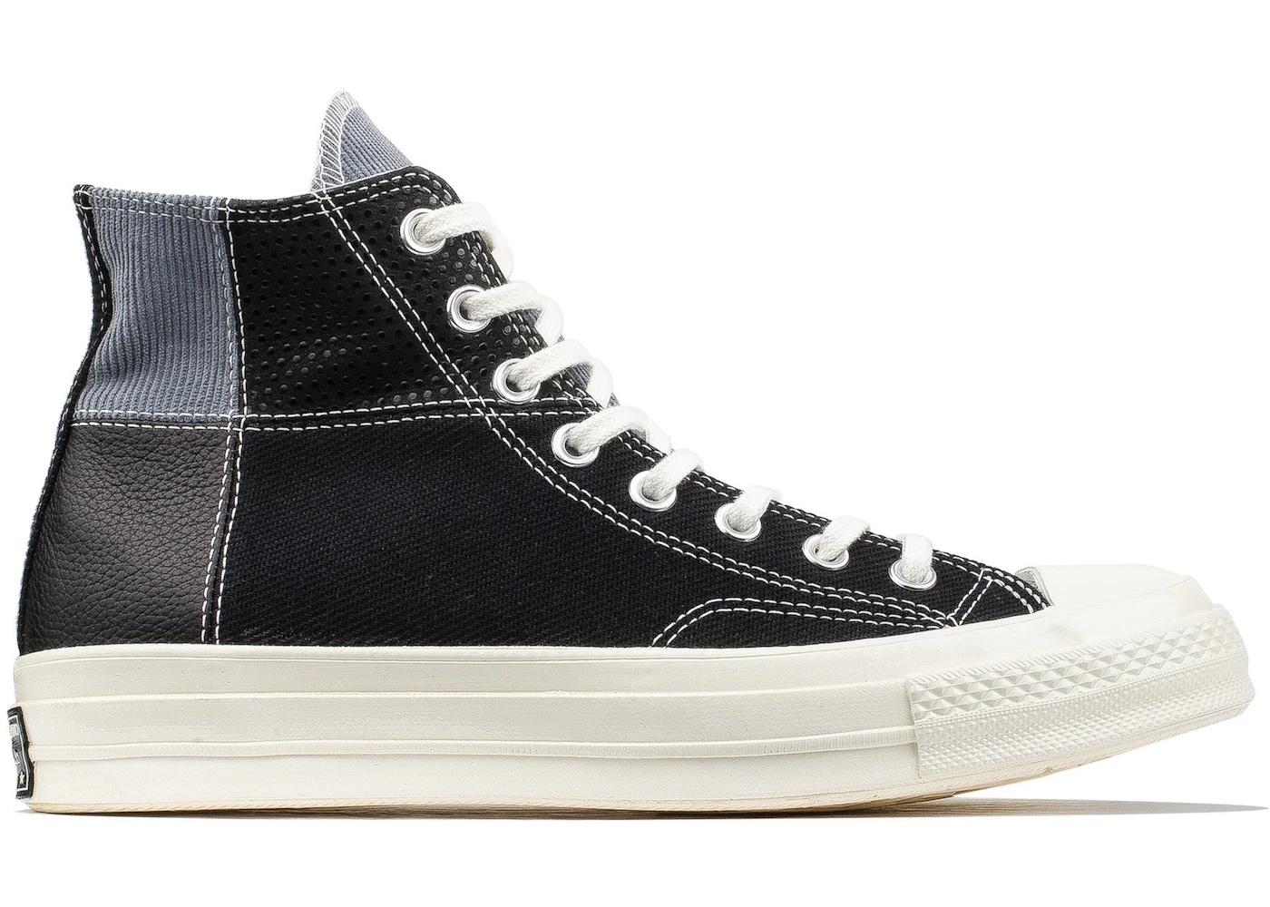 Converse Chuck Taylor All Star 70 Hi Mixed Material Black Grey - 1