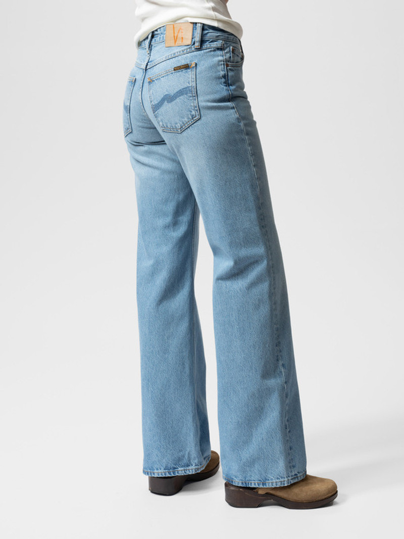 Nudie Jeans Wide Heidi Light Fever outlook