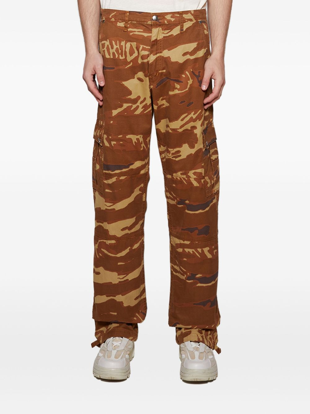 tiger camouflage-pattern trousers - 3