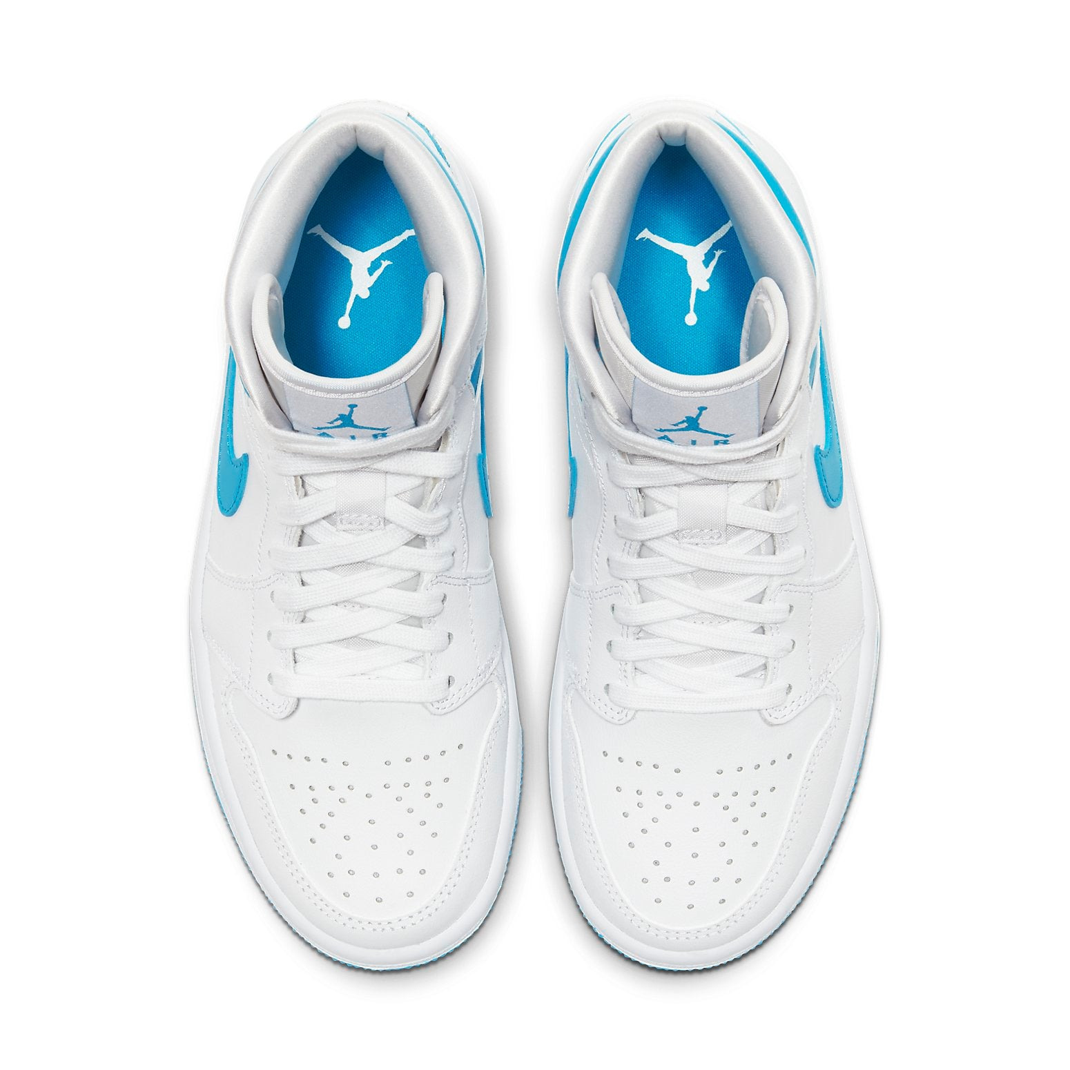 (WMNS) Air Jordan 1 Mid 'UNC' BQ6472-114 - 3
