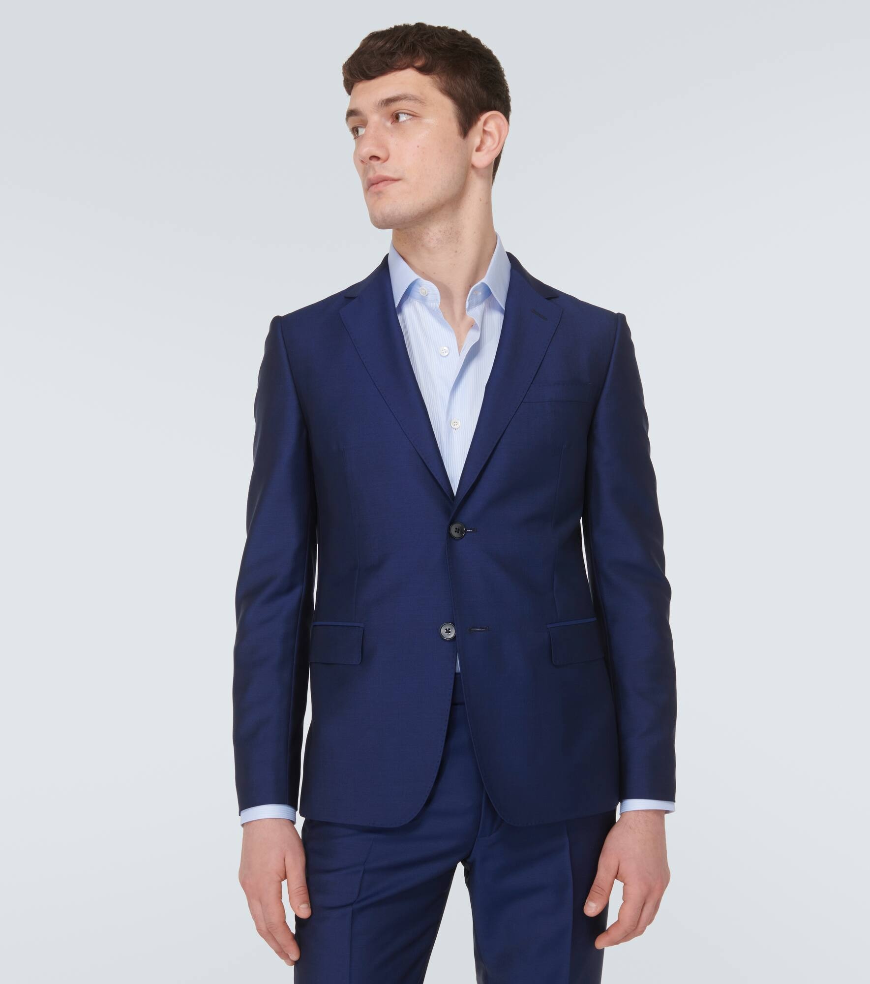 Wool and mohair suit - 4