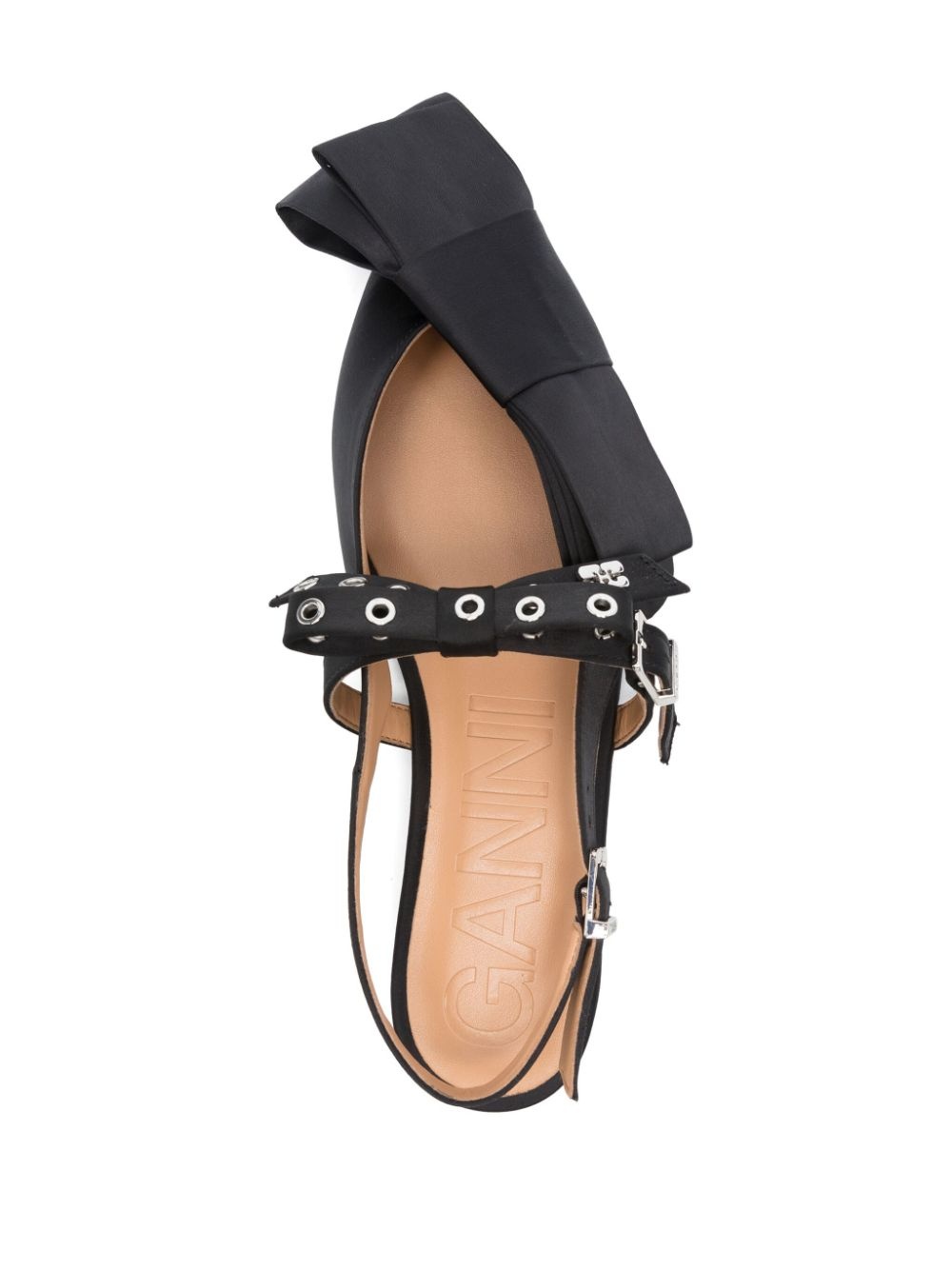 Big Bow slingback ballerinas - 4