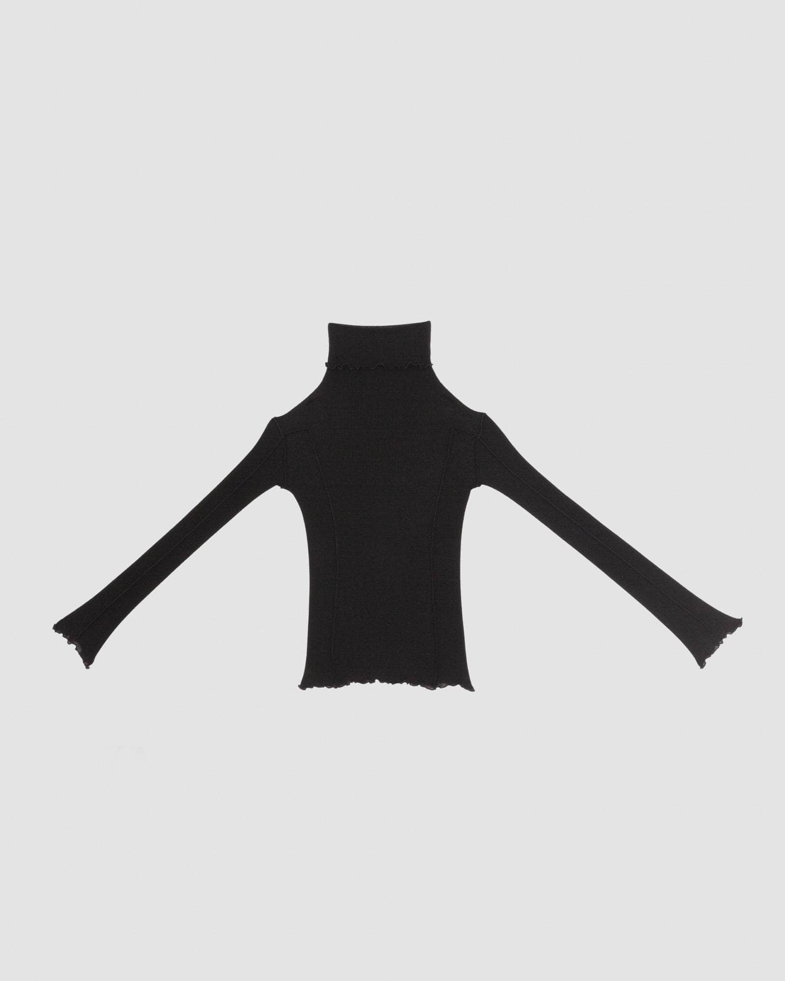 Omato Turtleneck - Fine Wool Rib - 6