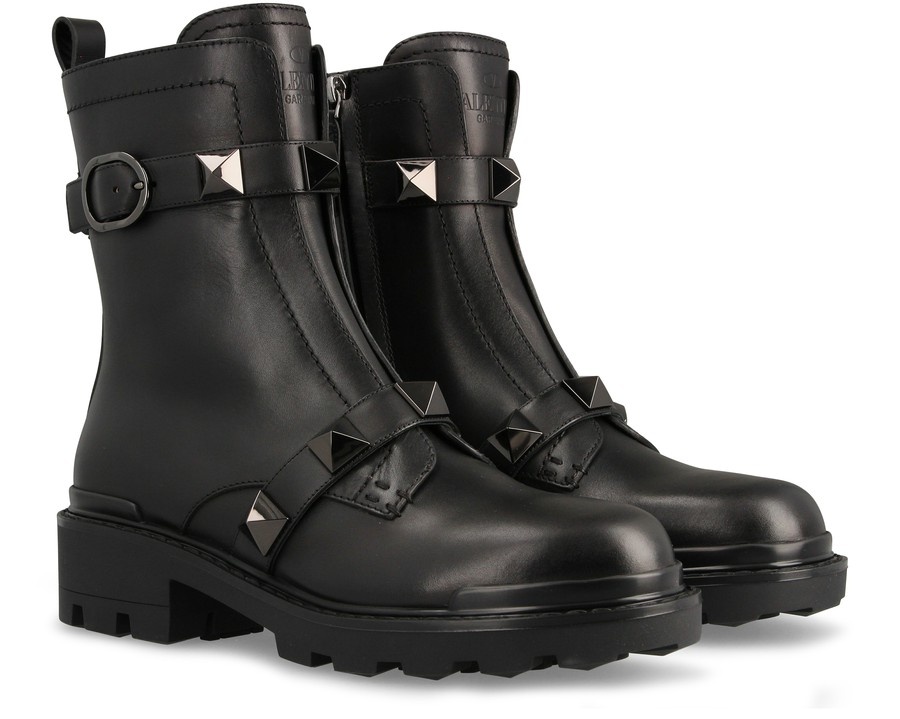 Studs combat boots - 3