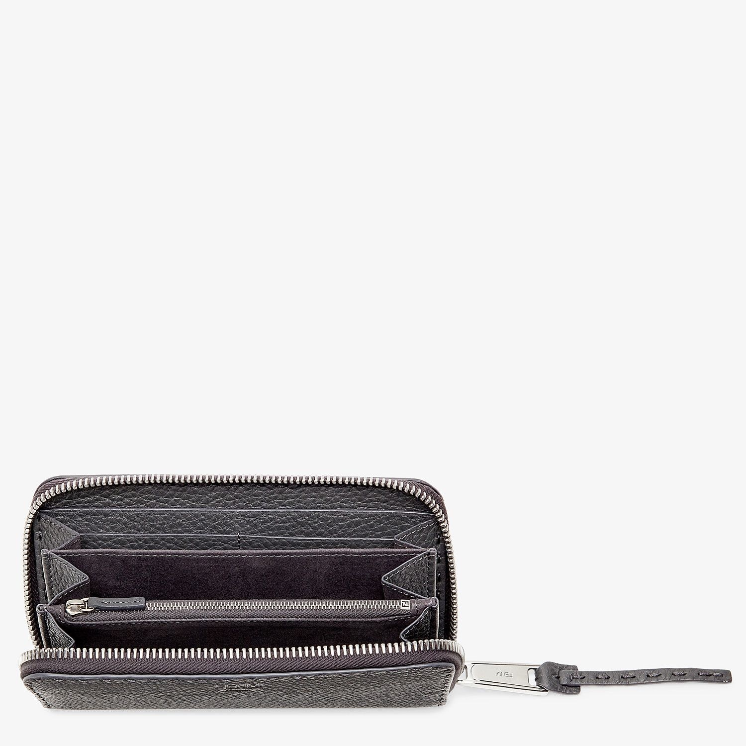 Wallet in gray leather - 3