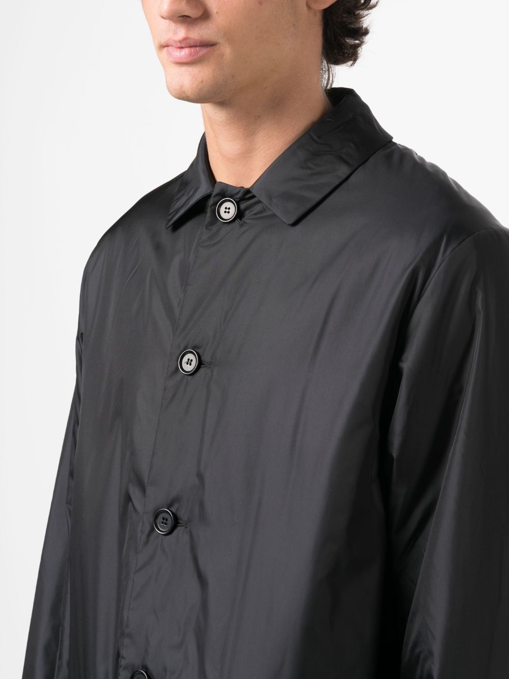 button-up lightweight coat - 5