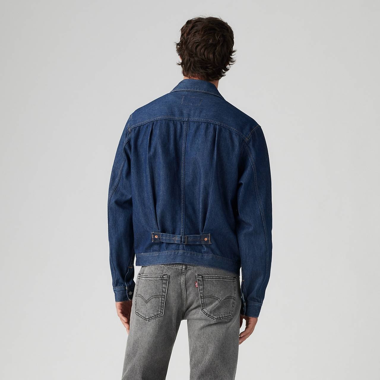 LIGHTWEIGHT PLEATED BLOUSE TRUCKER JACKET - 4