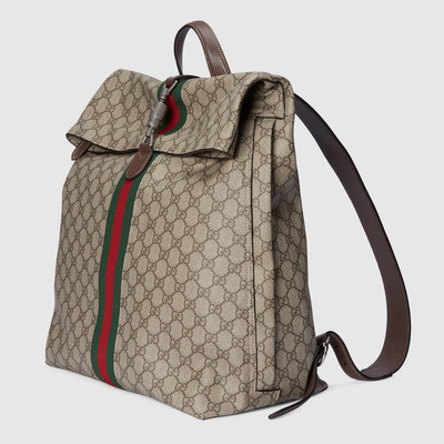 GUCCI Jackie 1961 GG backpack outlook