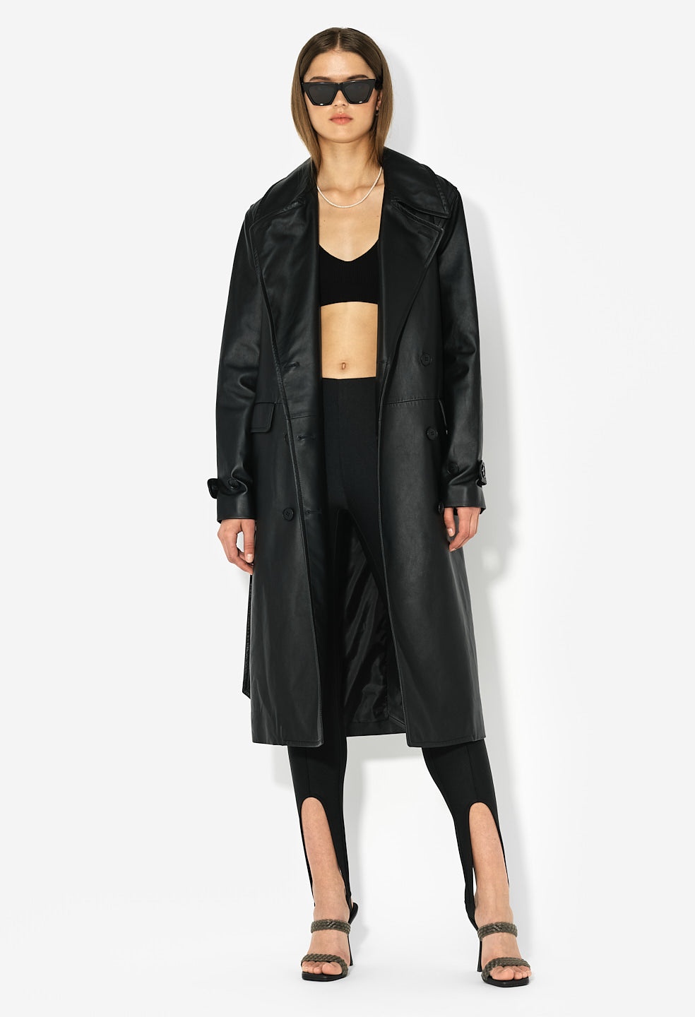 LEATHER TRENCH - 2