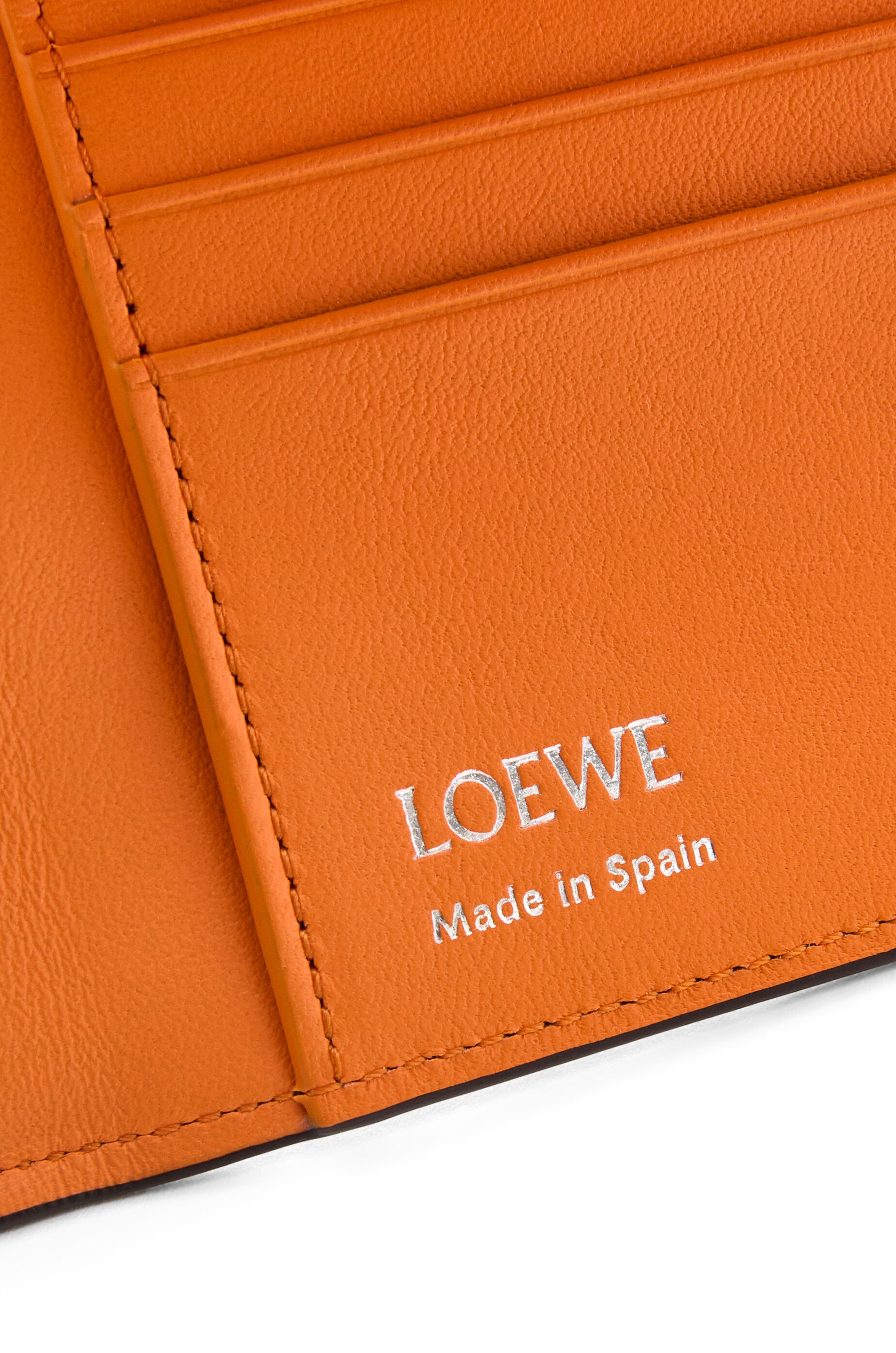 Folded wallet in shiny nappa calfskin - 5