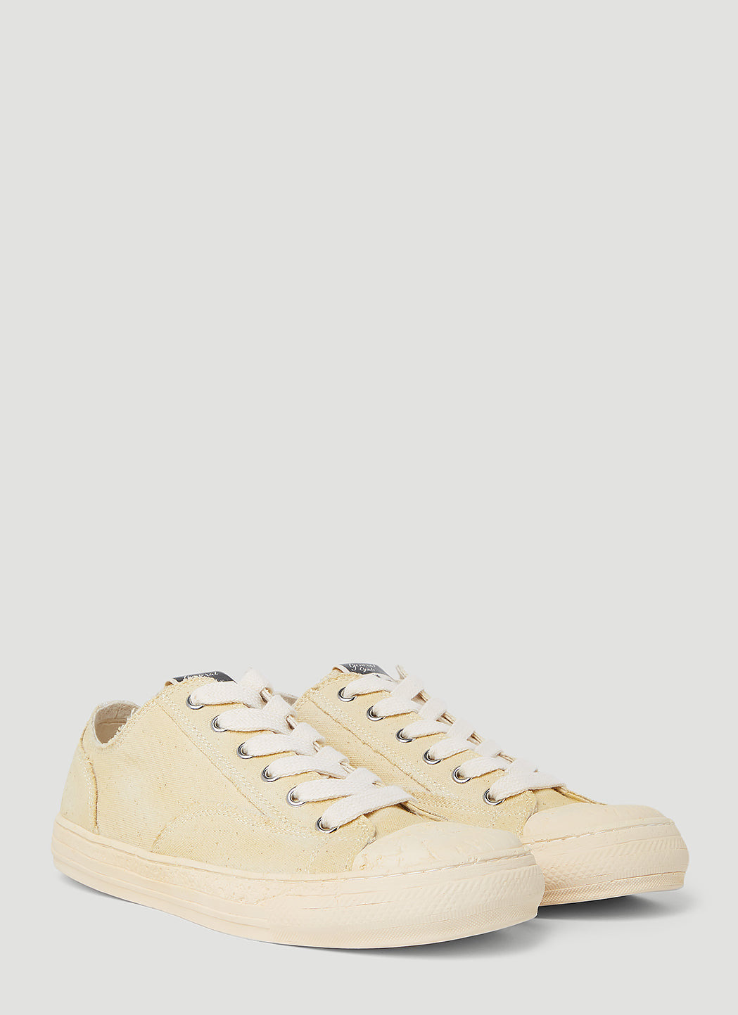 Maison Mihara Yasuhiro Men Past Sole Over Dye Low Top Sneakers - 2