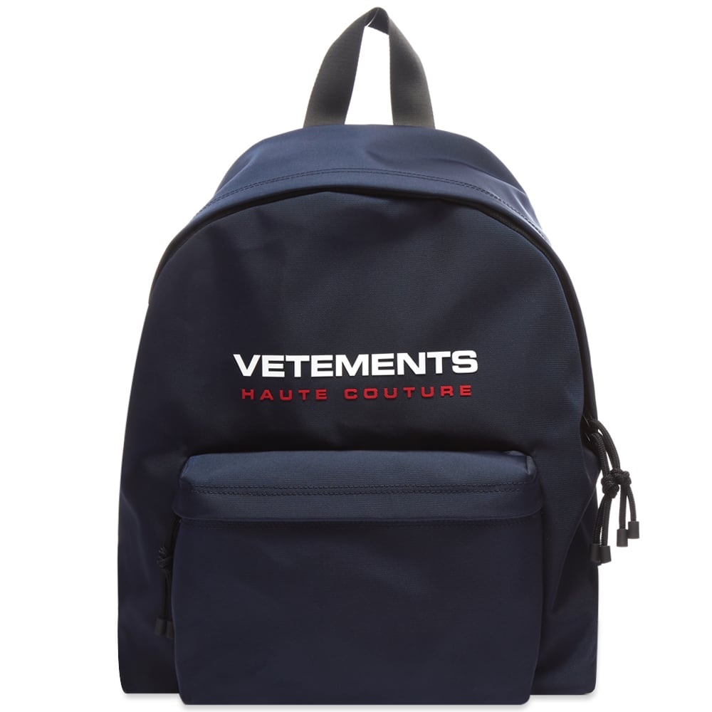 VETEMENTS Logo Haute Couture Backpack - 1