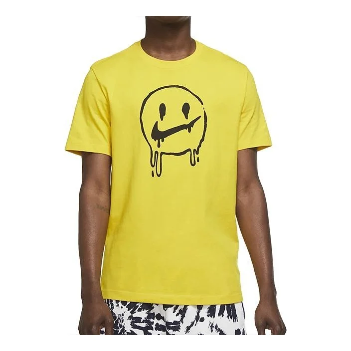 Nike Peace, Love, Basketball Short Sleeve Yellow CV2111-735 - 1