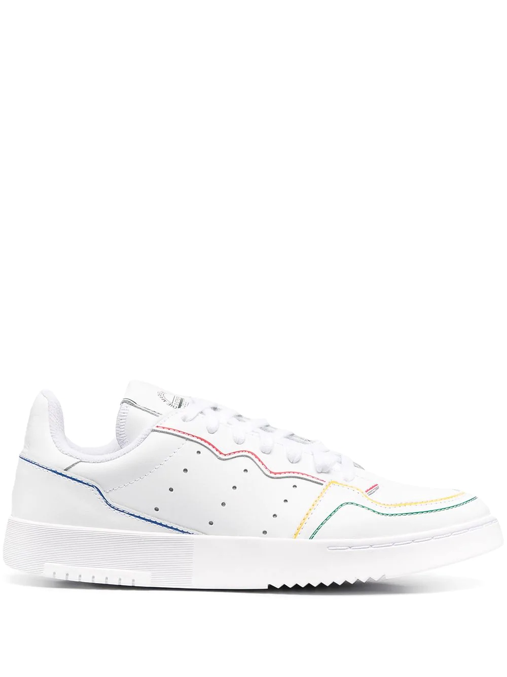 Supercourt low-top leather sneakers - 1