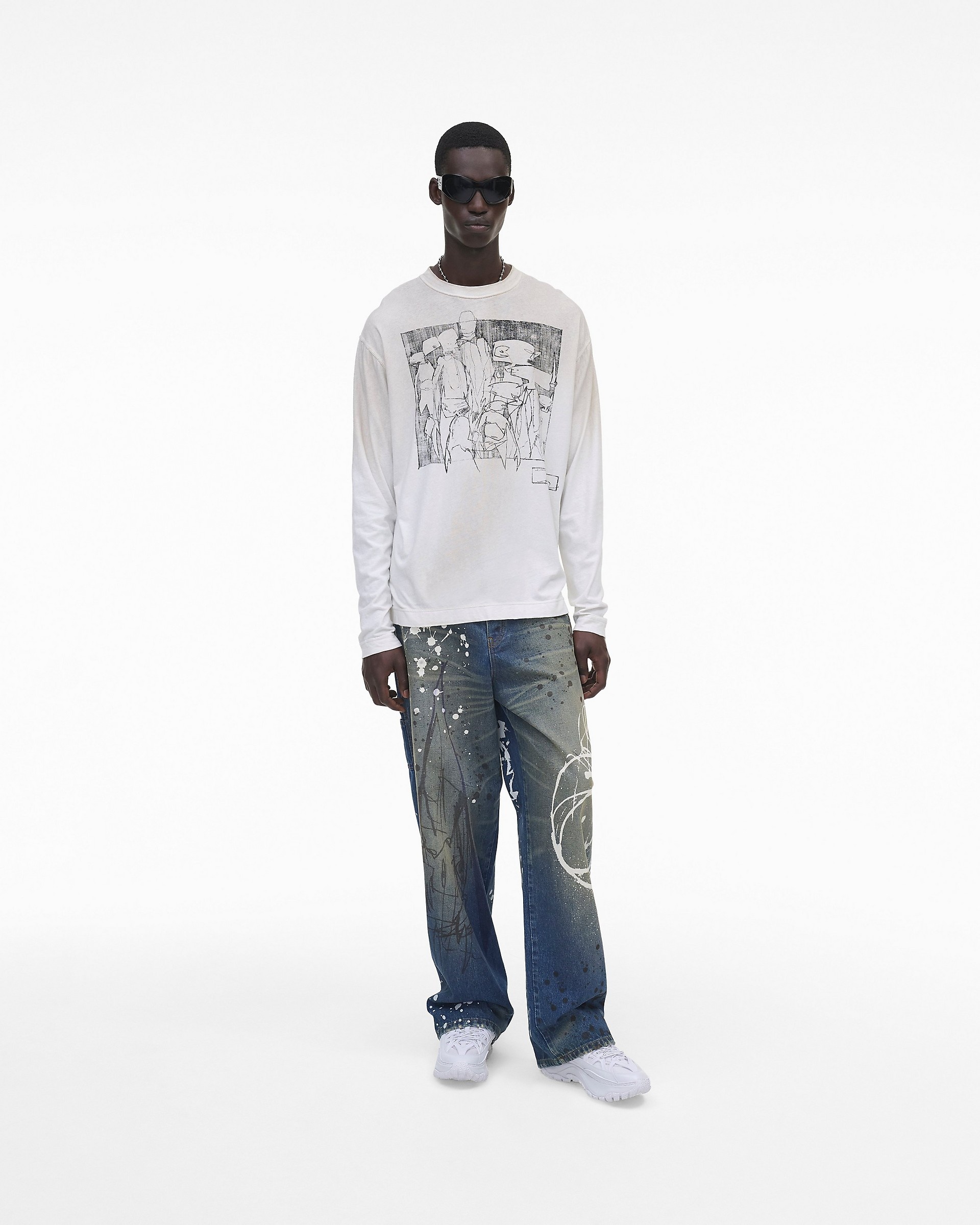 FUTURA X MARC JACOBS OVERSIZED LONGSLEEVE - 3