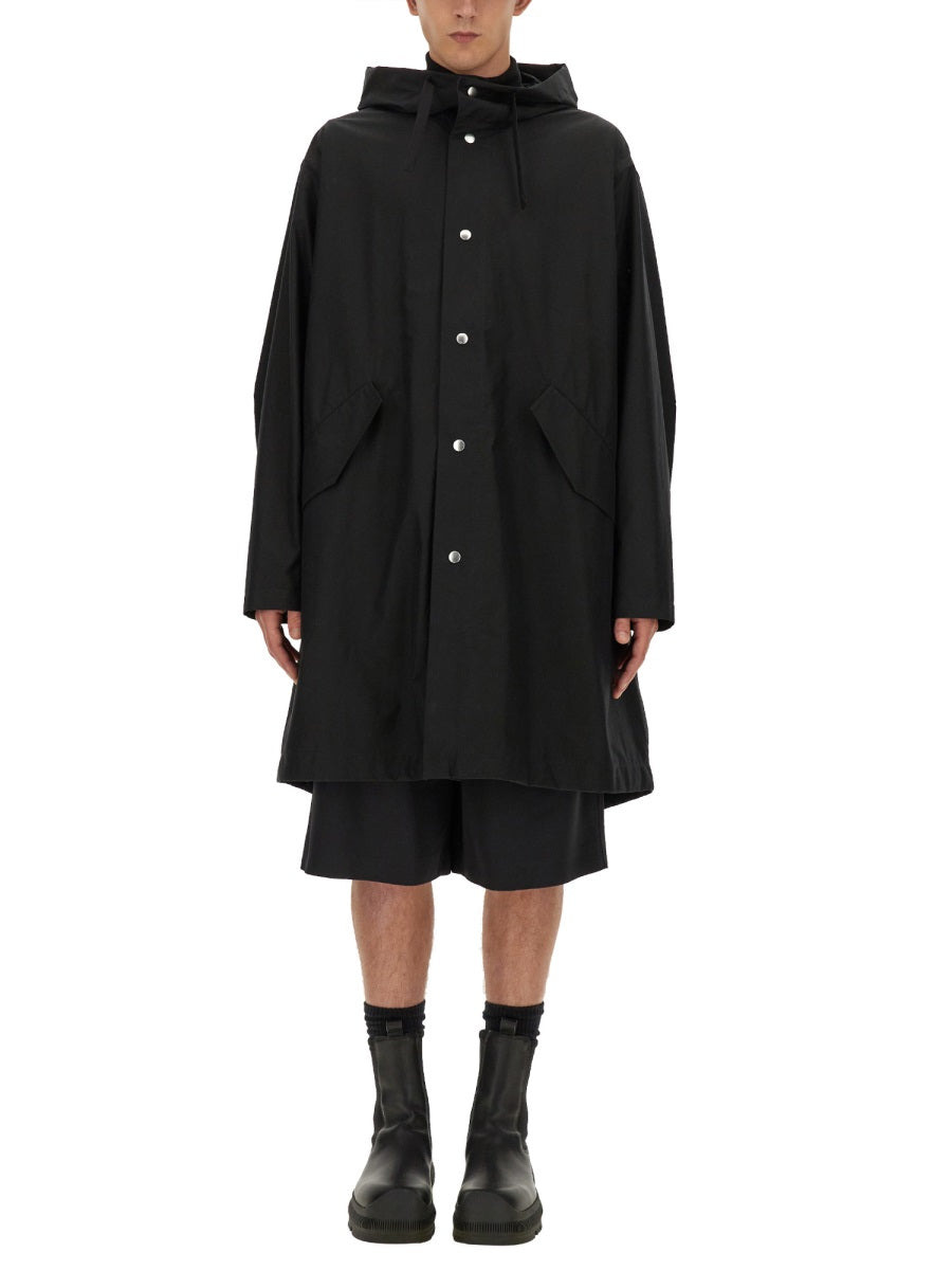 Jil Sander Men Parka With Logo - 1