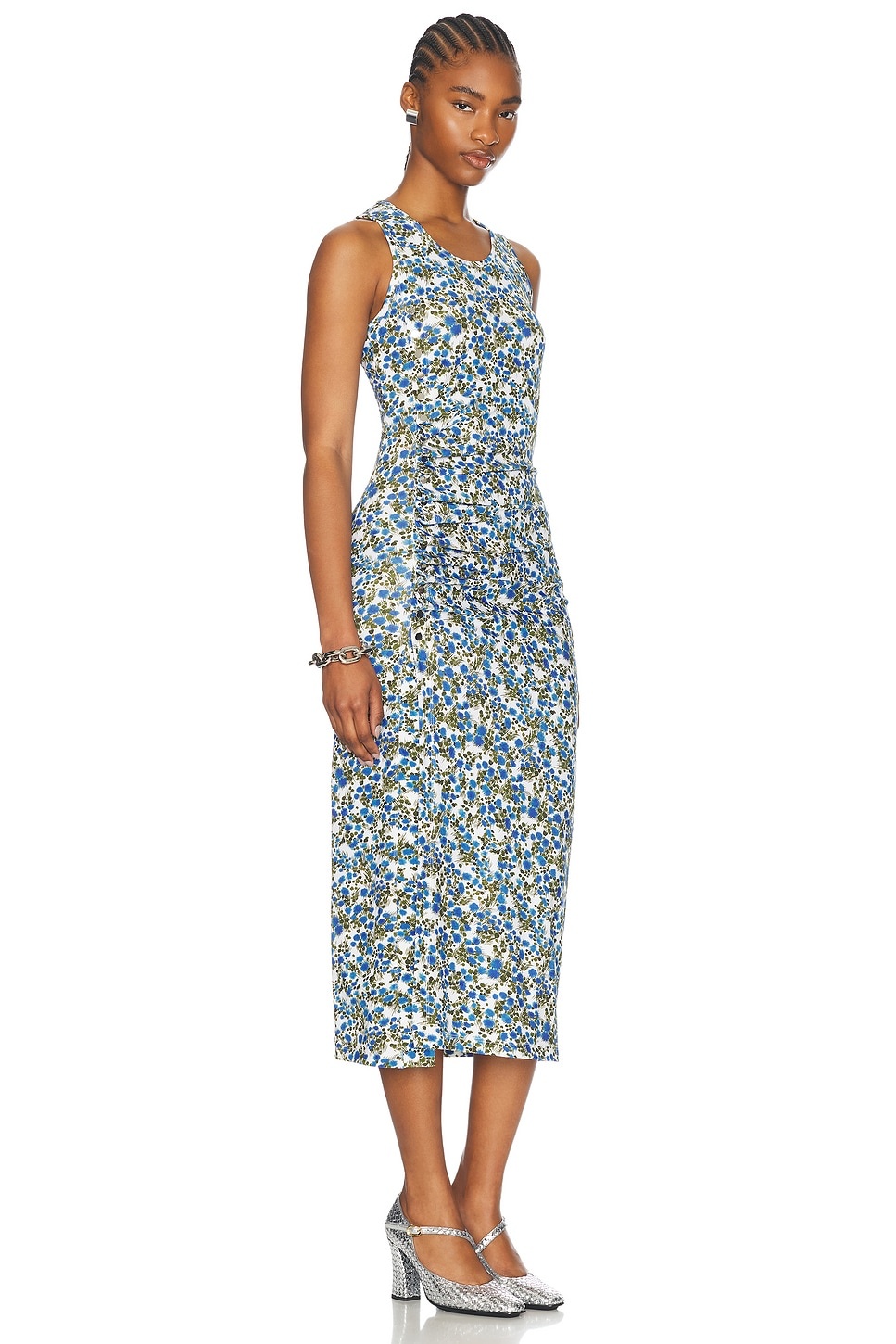 Sleeveless Midi Dress - 2