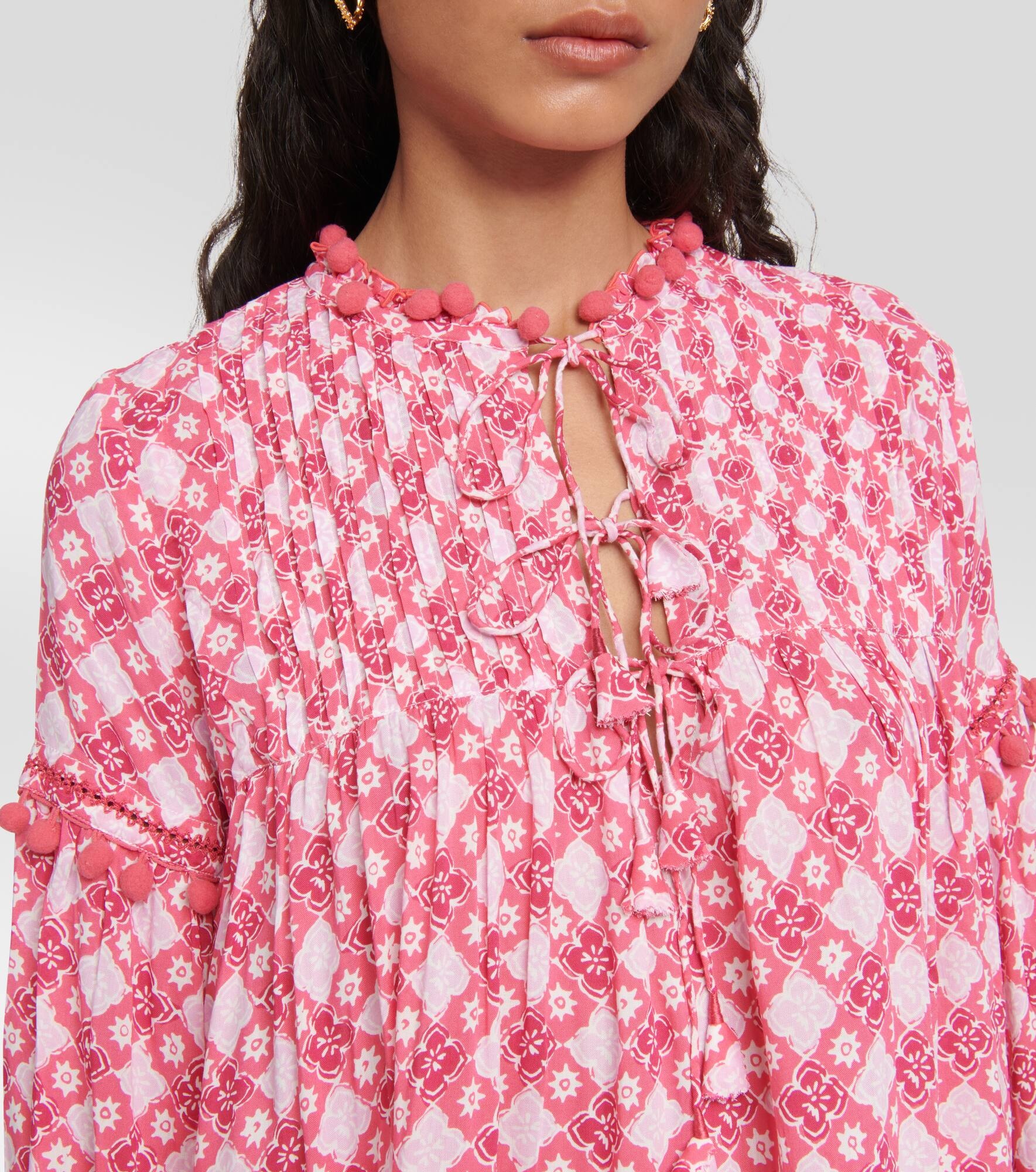 Clara printed blouse - 4