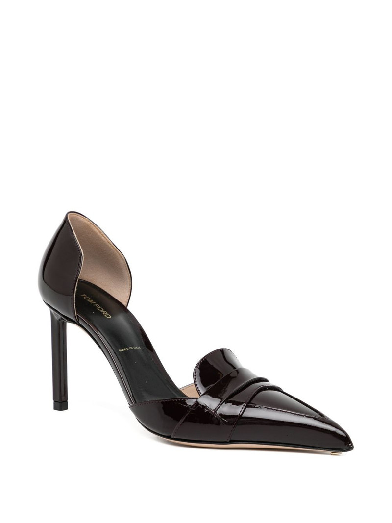 TOM FORD 90mm leather pumps outlook