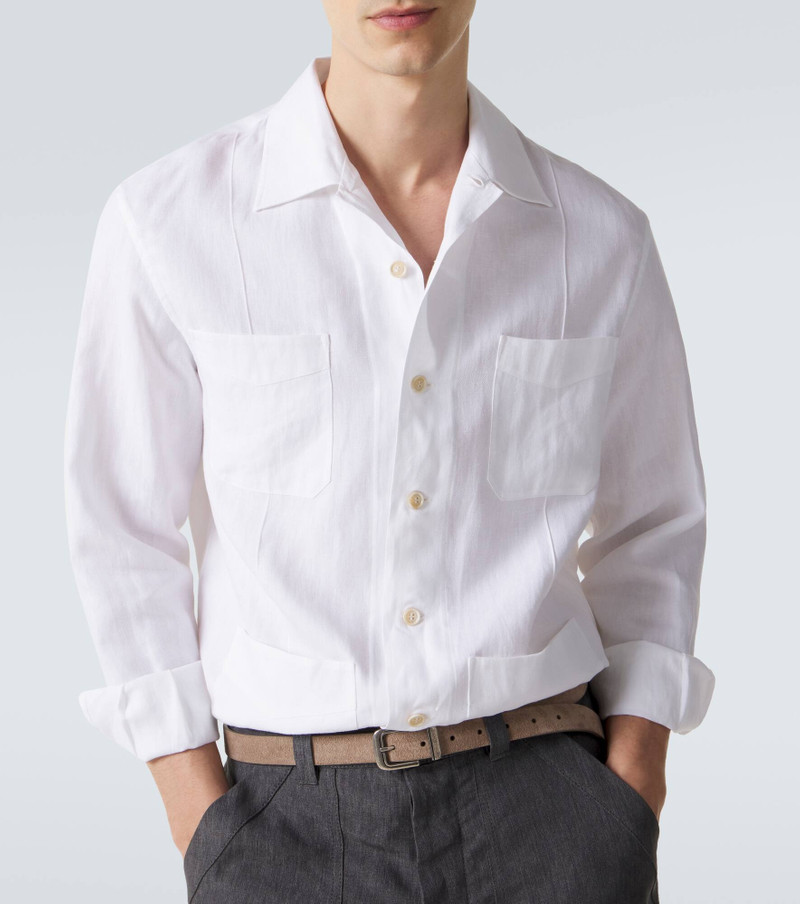 Hemp, linen, and cotton shirt 5