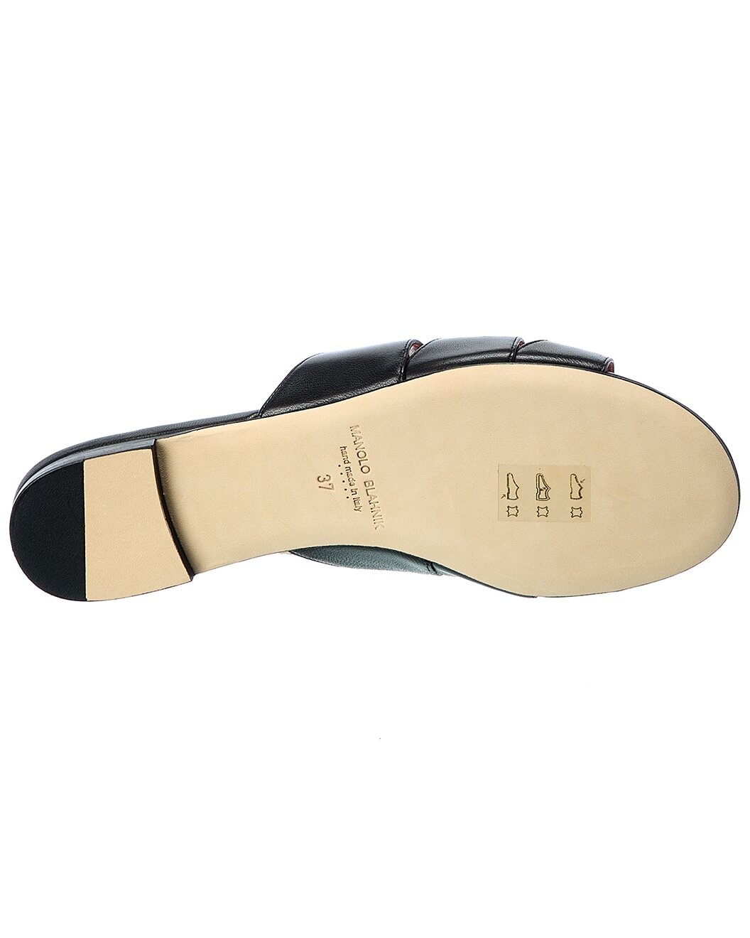 Manolo Blahnik Noorasan Leather Sandal - 4