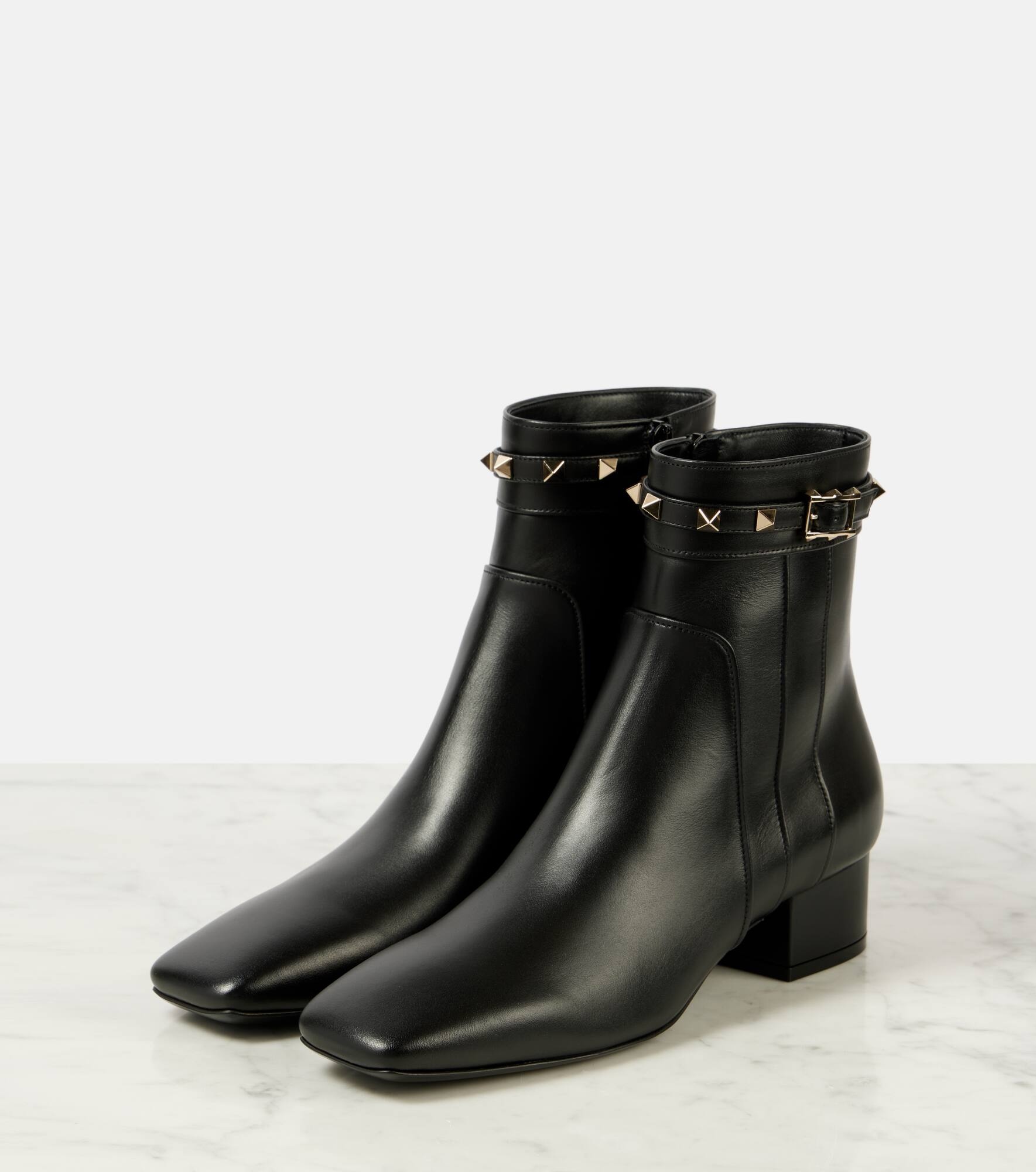 Rockstud 40 leather ankle boots - 5